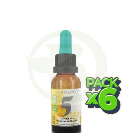 Pack 6x Fórmula 5 Autocontrol 20Ml. Marnys