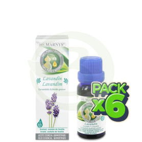 Pack 6x Aceite Esencial Alimentario de Lavandín 15Ml. Marnys