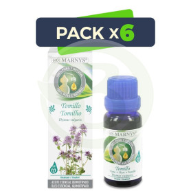 Pack 6x Aceite Esencial Alimentario de Tomillo 15Ml. Marnys