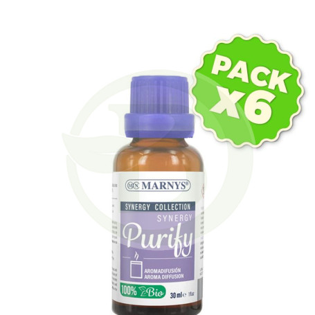 Pack 6x Synergy Purify 30Ml. Marnys