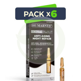 Pack 6x Anti-Aging Night Repair - 7 Amp Marnys