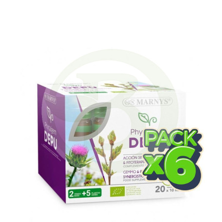 Pack 6x Phytalgem Depu Bio 20 Viales Marnys