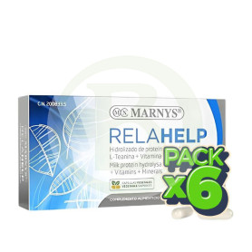 Pack 6x Relahelp 30 Capsulas Marnys