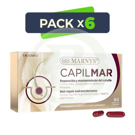 Pack 6x Capilmar 60 Capsulas Marnys