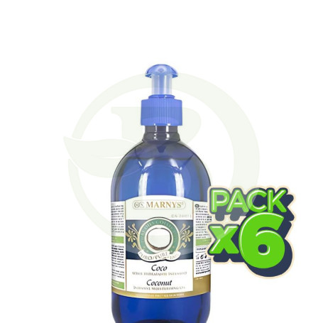 Pack 6x Aceite De Coco 500 Ml Marnys