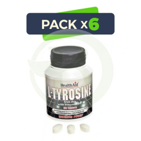 Pack 6x L-Tirosina Health Aid
