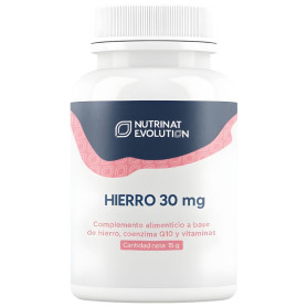 Hierro 30Mg 30 Cápsulas Vegetales Nutrinat Evolution
