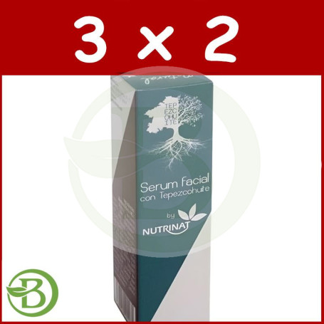 Pack 3x2 Sérum Facial con Tepezcohuite 30Ml Nutrinat