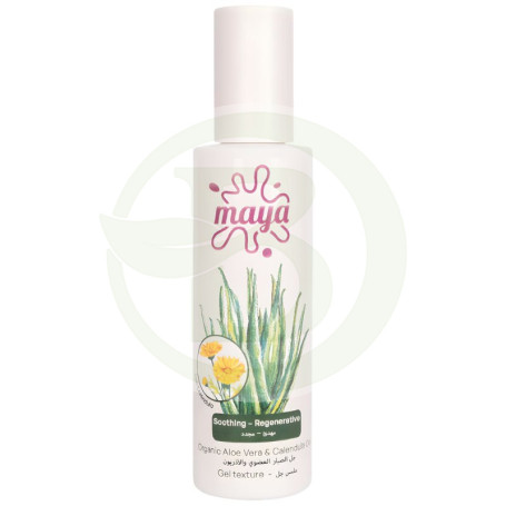 Gel Corporal De Aloe Vera y Caléndula 100Ml Maya Organic