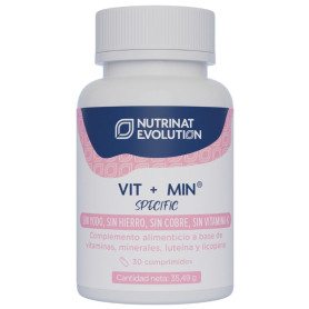 Vit+Min Specific 30 Comprimidos Nutrinat Evolution