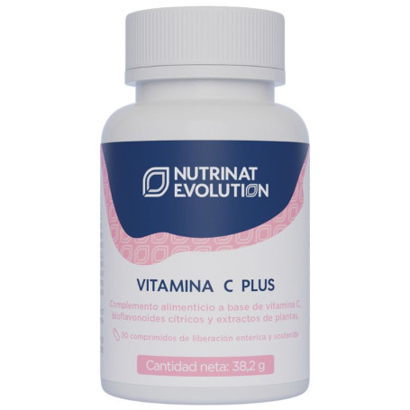 Vitamina C Plus 30 Comprimidos Nutrinat Evolution
