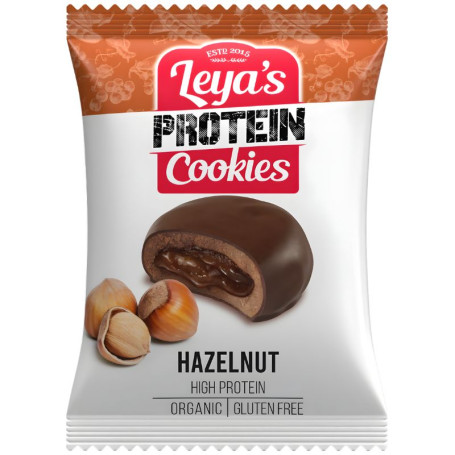 Leyas Galleta De Proteínas con Avellana 40G Maya Organic