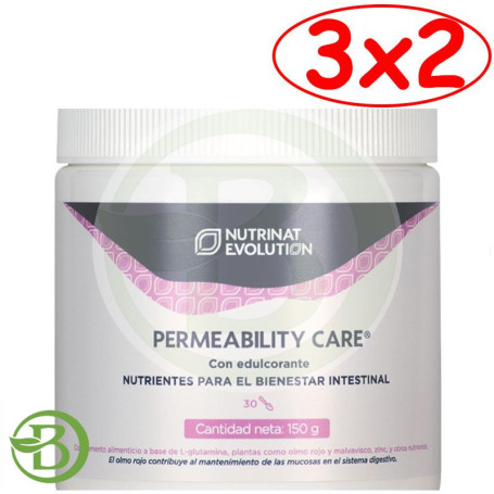 Pack 3x2 Permeability Care 150G Nutrinat Evolution