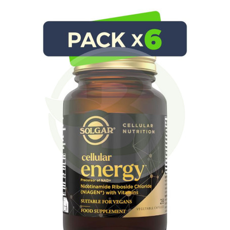 Pack 6x Cellular Energy 28 Cápsulas Solgar