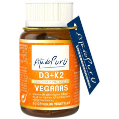 D3 + K2 60 Cápsulas Estado Puro