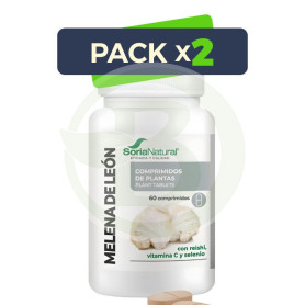 Pack 2x Melena de León 60 comprimidos Soria Natural