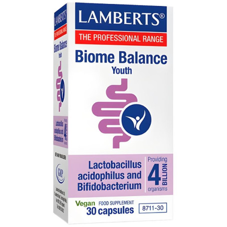Biome Balance Youth (Juventud) 30 Cápsulas Lamberts