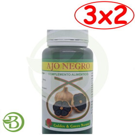 Pack 3x2 Ajo Negro 60 Cápsulas Golden Green