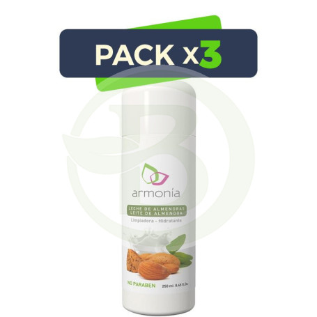 Pack 3x Leche de Almendras 250Ml. Armonia