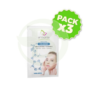 Pack 3x Mascarilla de Colágeno 10Gr. Armonía