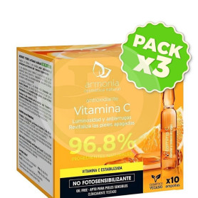 Pack 3x Ampollas Faciales Monodosis Vit. C Antioxidante 10Uds Armonia