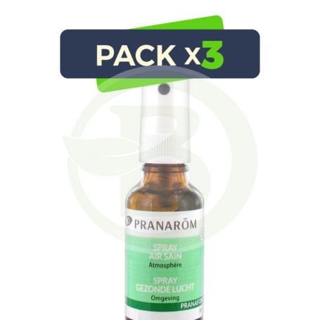 Pack 3x Pranaforce Spray Aire Sano Bio 30Ml. Pranarom
