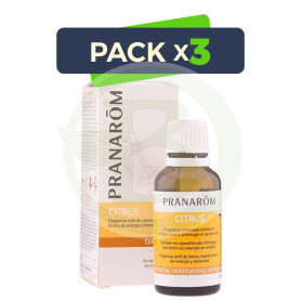 Pack 3x Mezcla para Difusor Citrus 30Ml. Pranarom