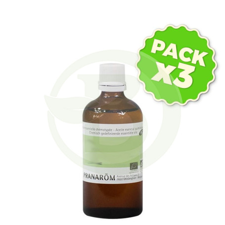 Pack 3x Aceite Esencial De Niauli Bio 100Ml. Pranarom