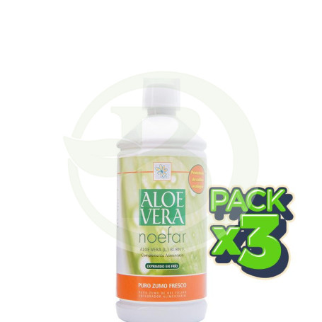 Pack 3x Aloe Vera 1Lt. Noefar