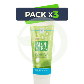 Pack 3x Aloe Vera Gel 200Ml. Noefar