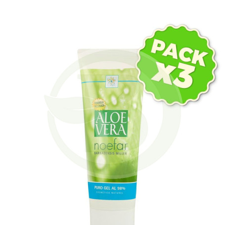 Pack 3x Aloe Vera Gel 50Ml. Noefar