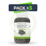 Pack 3x Carbon Vegetal 100 Comprimidos Noefar