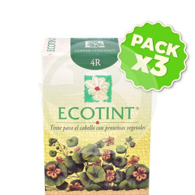 Pack 3x Ecotint Castaño Cobrizo 4R Noefar