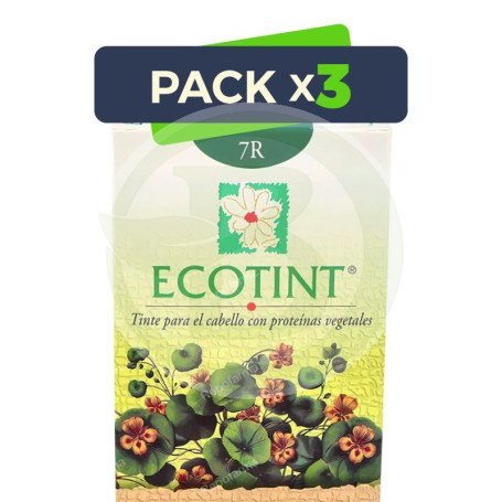 Pack 3x Ecotint Rubio Cobrizo 7R Noefar
