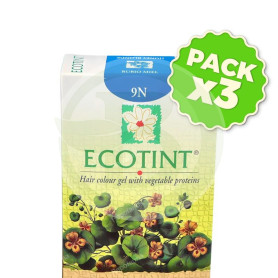 Pack 3x Ecotint Rubio Miel 9N Noefar