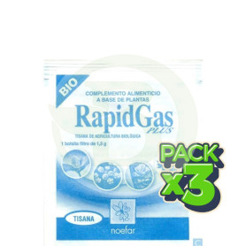 Pack 3x Rapidgas Plus 20 Filtros Bio Noefar