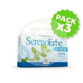 Pack 3x Serenoerbe Humor 60 Cápsulas Noefar