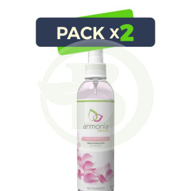 Pack 2x Agua de Rosas (No Paraben) 200Ml. Armonia