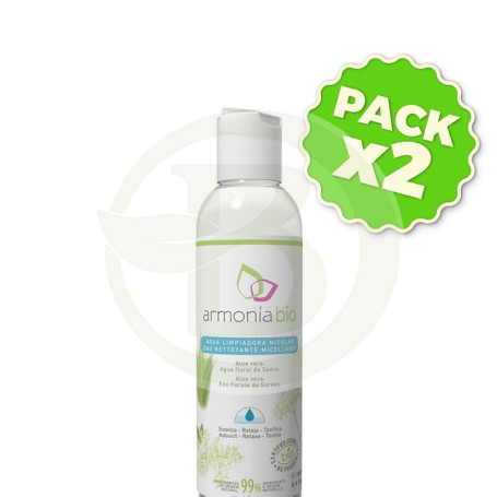 Pack 2x Agua Micelar BIO 300Ml. Armonia