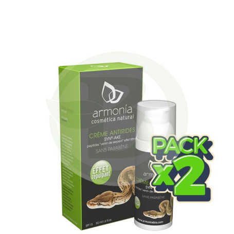 Pack 2x Crema Antiarrugas Active Snake 50Ml. Armonía
