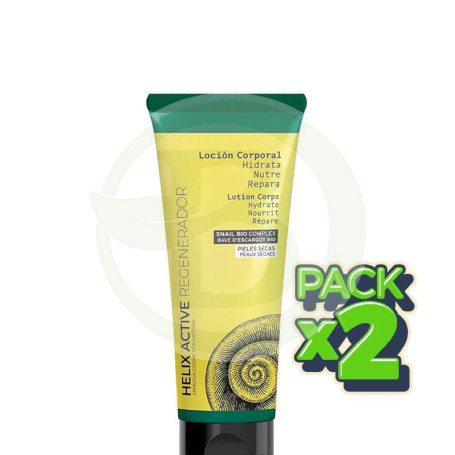 Pack 2x Locion Corporal Caracol Helix Active 200 Ml Armonia