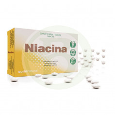 Vitamina b3 Niacina Retard 48 Comprimidos Soria Natural