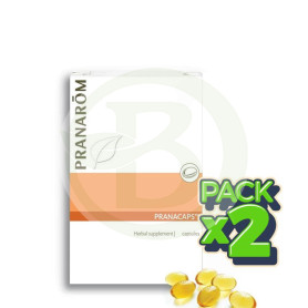 Pack 2x Pranacaps Acidos Grasos Esenciales 3, 6 y 9 Pranarom