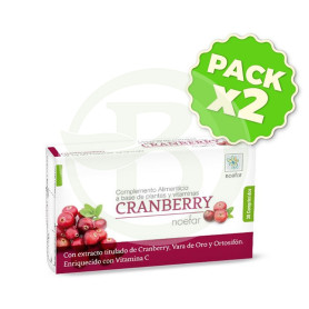 Pack 2x Cranberry 30 Comprimidos Noefar