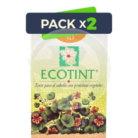 Pack 2x Ecotint Castaño Claro Dorado 5D Noefar