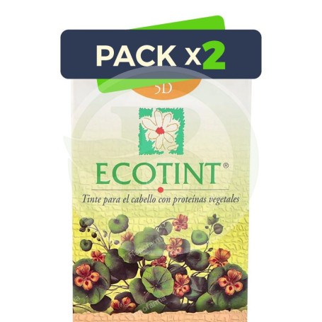 Pack 2x Ecotint Castaño Claro Dorado 5D Noefar
