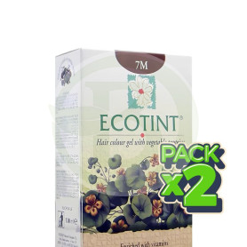 Pack 2x Ecotint Rubio Caoba 7M Noefar