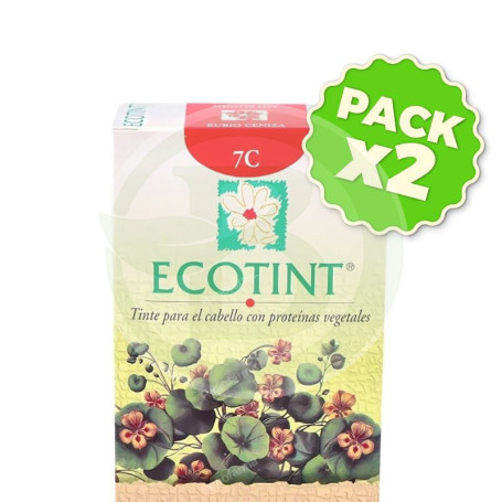 Pack 2x Ecotint Rubio Ceniza 7C Noefar