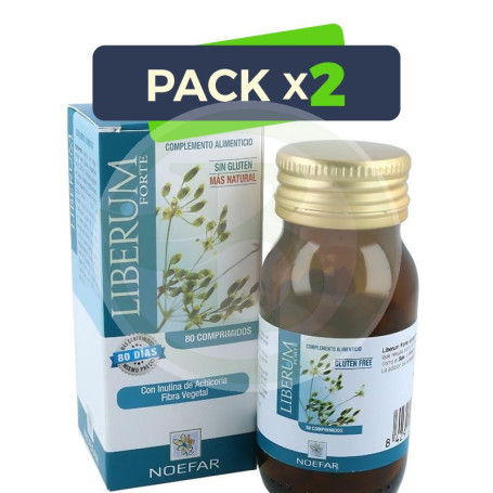 Pack 2x Liberum Forte 80 Comprimidos Noefar