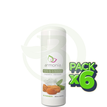 Pack 6x Leche de Almendras 250Ml. Armonia